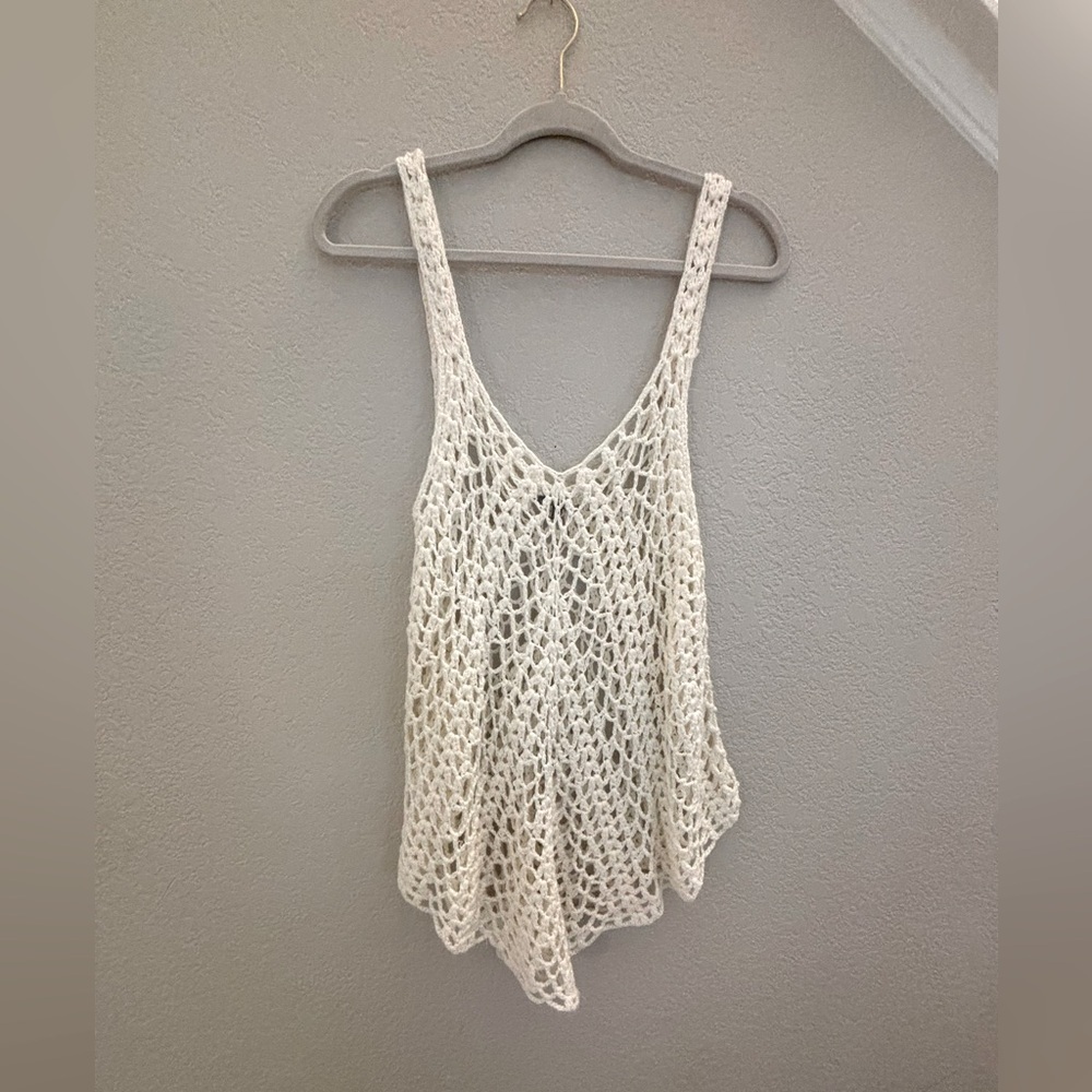 Charlotte Russe crochet cover up top